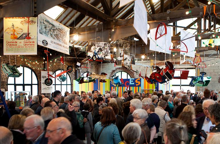 Vernissage du Musée éphémère des jouets Euréka le 15 mai 2019.