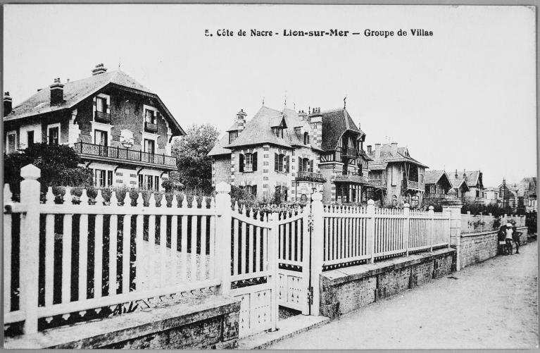 les maisons d'Hermanville-sur-Mer