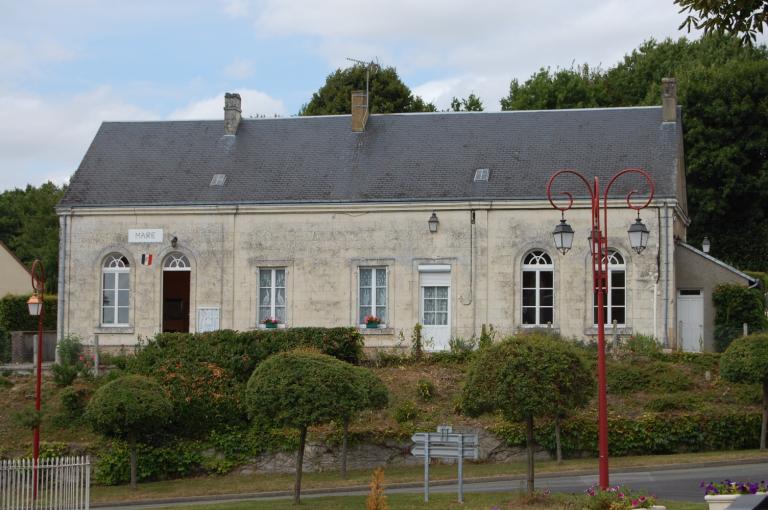 mairie-école, actuellement mairie