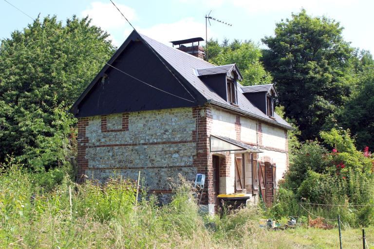 maisons en brique de Hauville