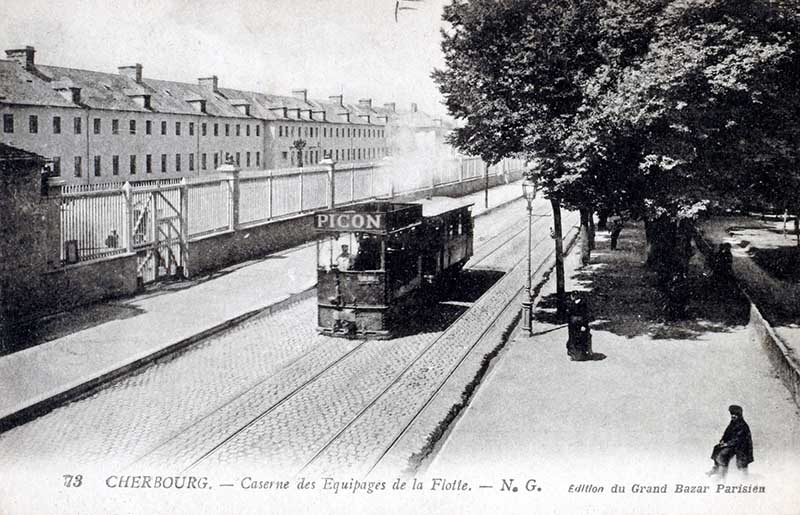 caserne de l'Abbaye dite caserne des équipages de la Flotte actuellement Service Historique de la Défense section Marine