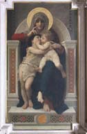 tableau : Vierge à l'Enfant avec saint Jean-Baptiste enfant