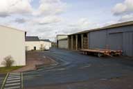 usine de préparation de produits textiles : usine de teillage de lin de la Coopérative agricole linière du nord de Caen