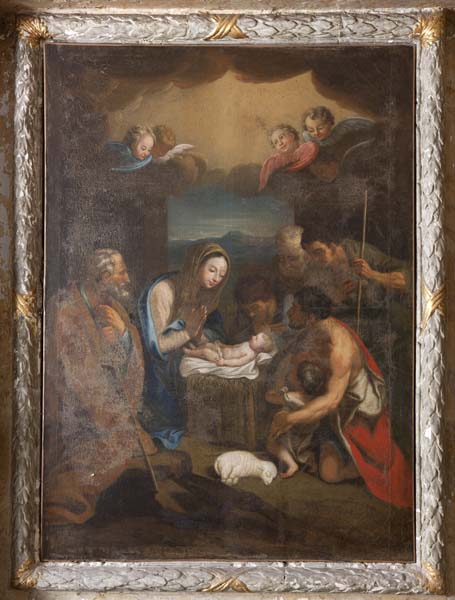 tableau : Adoration des bergers