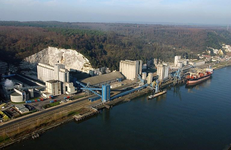minoterie et malterie Soufflet, dites Grands Moulins de Normandie