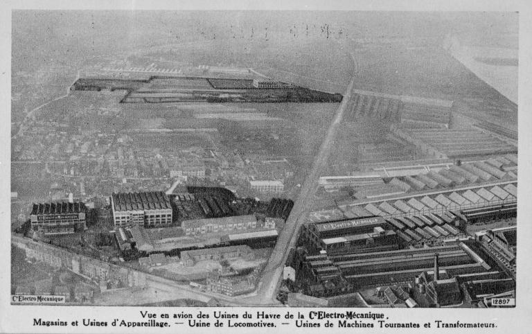usine de matériel électrique Westinghouse puis Compagnie Electro-Mécanique