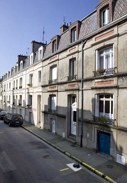 ensemble de 6 maisons