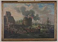 tableau n°8 : Visite de Louis XVI à Cherbourg