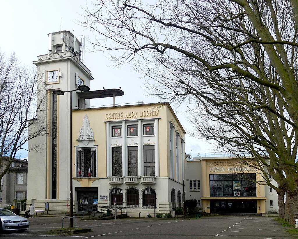 Etablissement administratif communal, hôtel de ville, centre culturel Max Dormoy