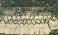 Communauté religieuse de l'Hôtel-Dieu de Caen.- Photographie ancienne, épreuve sur papier, avant 1909. (Archives diocésaines de Bayeux-Lisieux).