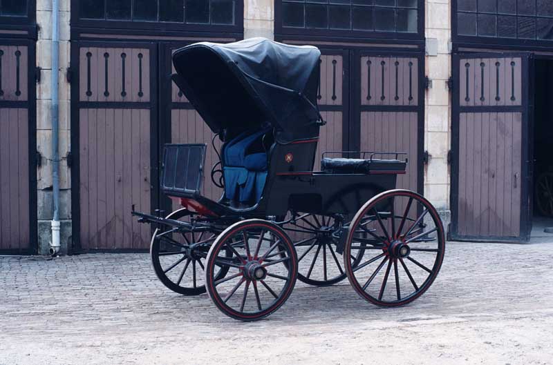 voiture hippomobile, phaéton Lelorieux