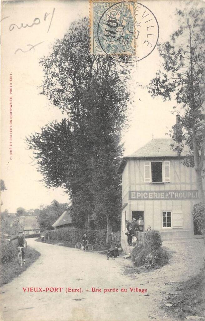 café, épicerie et mercerie Trouplin, puis Madeline, dit café du Mascaret, actuellement maison