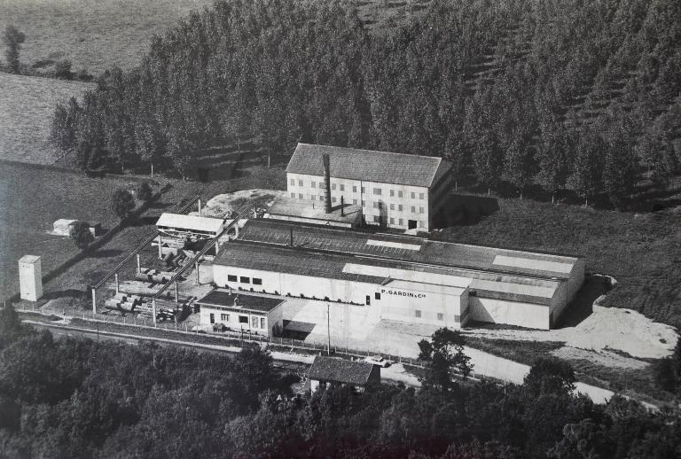 usine de déroulage du bois, dite usine du Marais