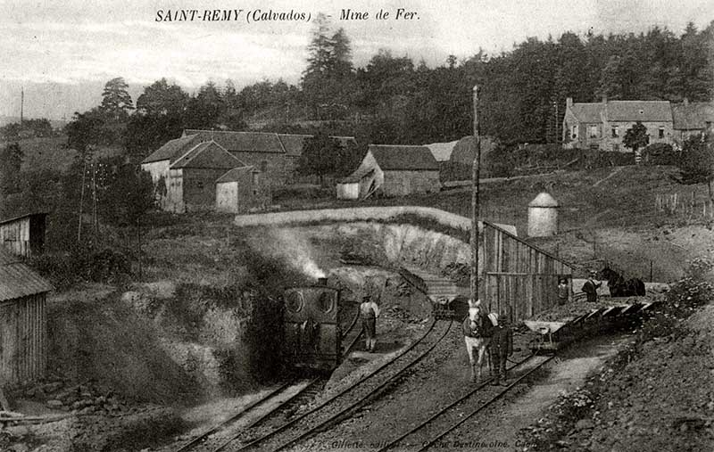 mine de fer de la Société civile des mines de fer de Saint-Rémy, puis de la Société anonyme des mines de fer de Saint-Rémy