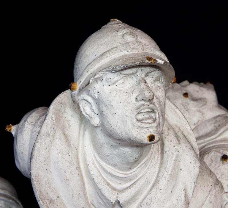 maquette de mise-aux-points du monument aux morts du Houlme