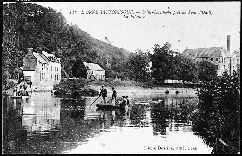 moulin à blé dit moulin Potel, puis filature de coton, puis usine de construction automobile, puis usine d'armes, puis usine de chaudronnerie et usine de meubles
