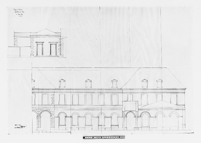 abbaye de bénédictines de la Trinité dite abbaye aux Dames, actuellement hôtel de région
