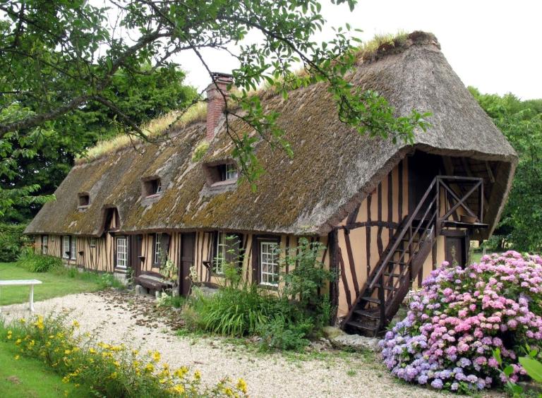 chaumière, dite "La Nichée" (Saint-Nicolas-de-Bliquetuit)