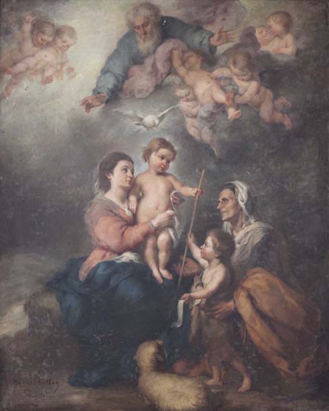 tableau : la Vierge de Séville