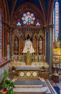 autel-retable secondaire nord : Notre Dame du Bon Secours