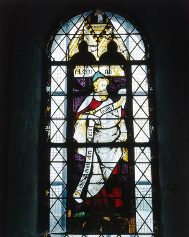 verrière : Le prophète Amos (baie 9)