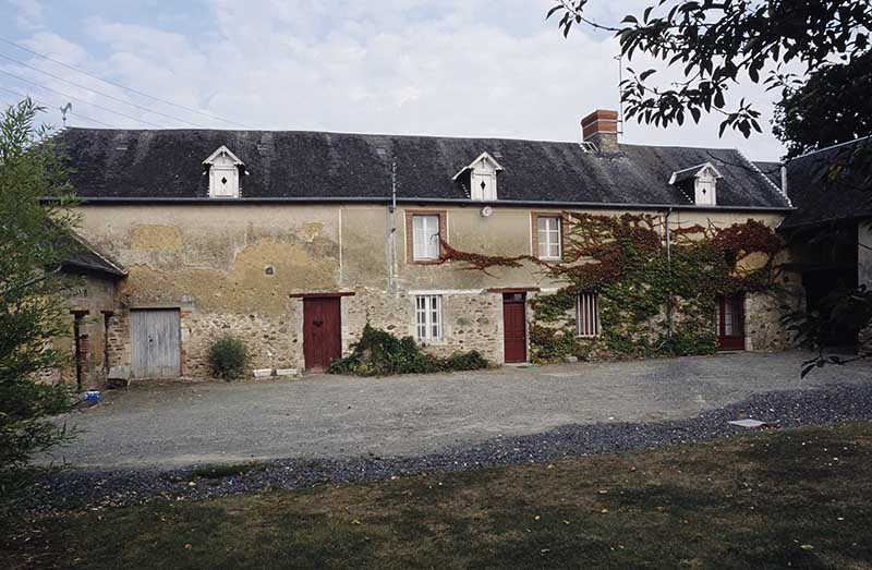 ferme, actuellement maison