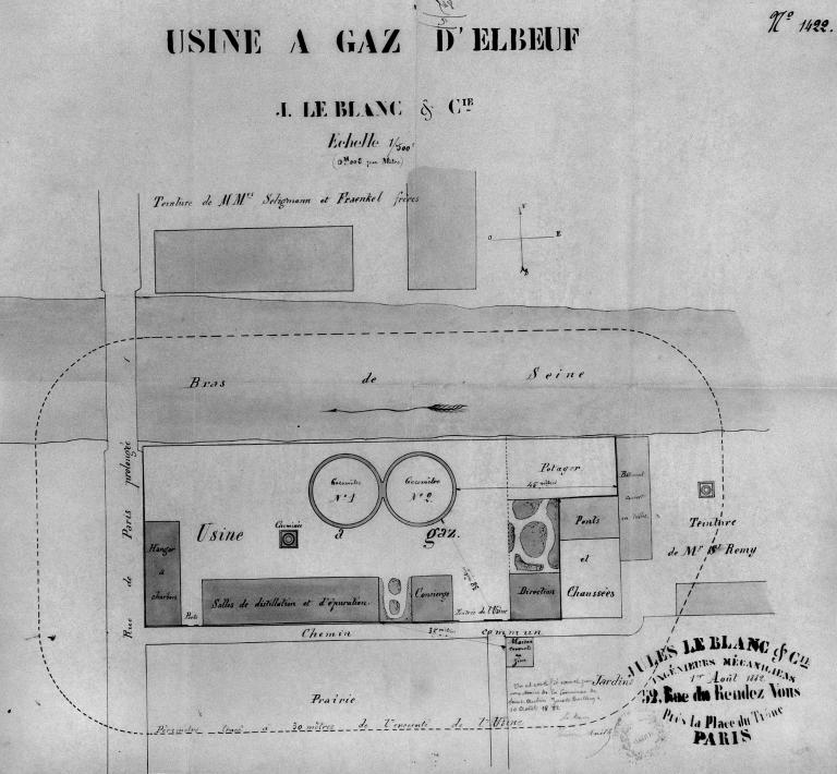 Usine à gaz Leblanc et Cie