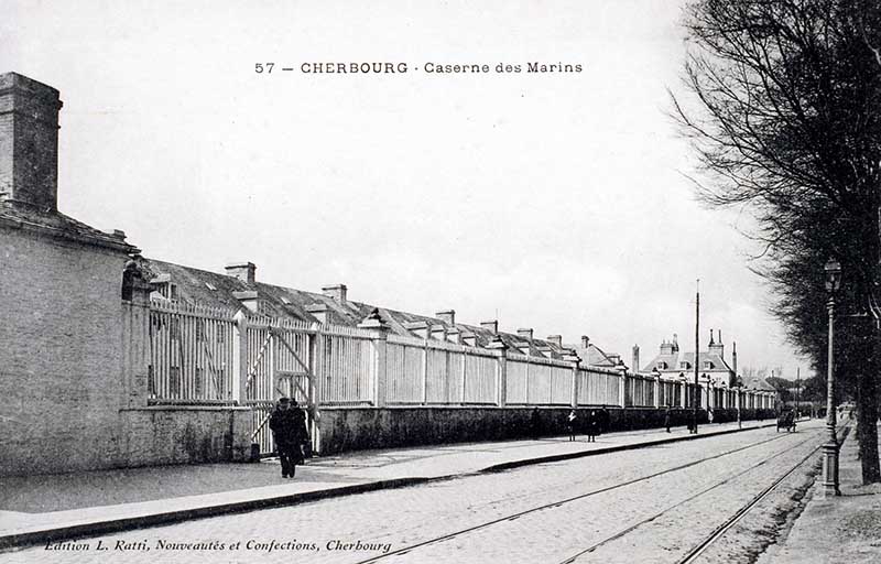 caserne de l'Abbaye dite caserne des équipages de la Flotte actuellement Service Historique de la Défense section Marine