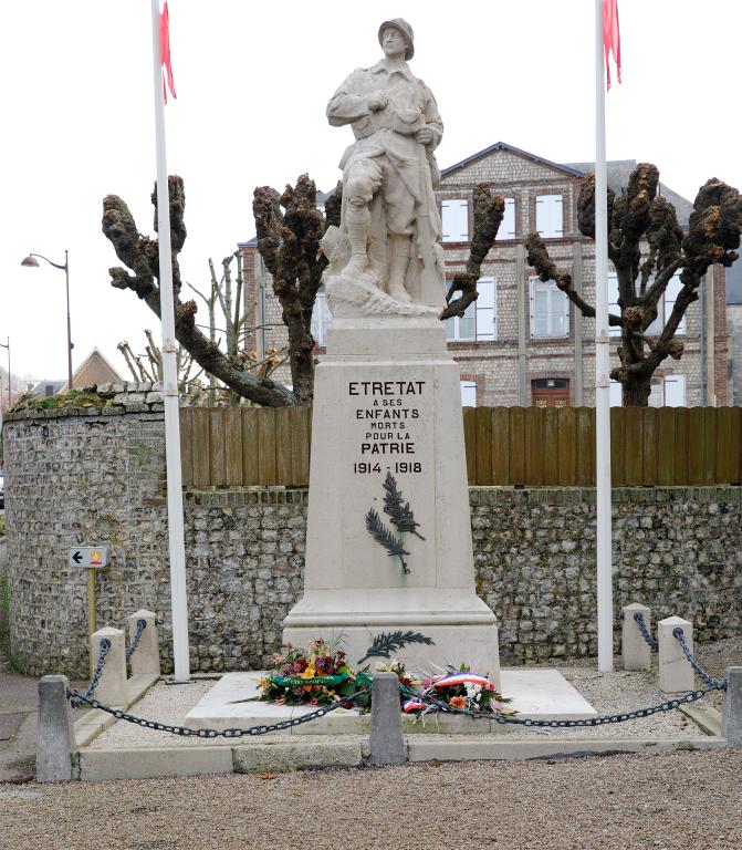 monument aux morts de la guerre de 1914-1918 : Poilu