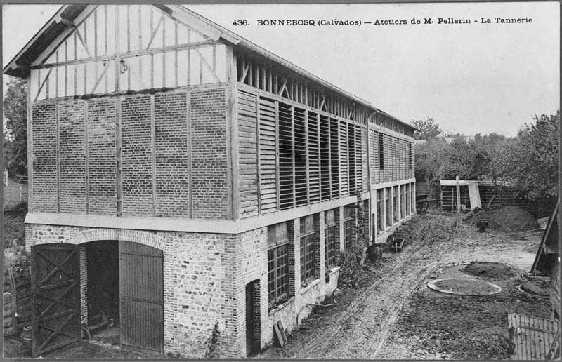 moulin à tan, puis tannerie corroierie Pellerin