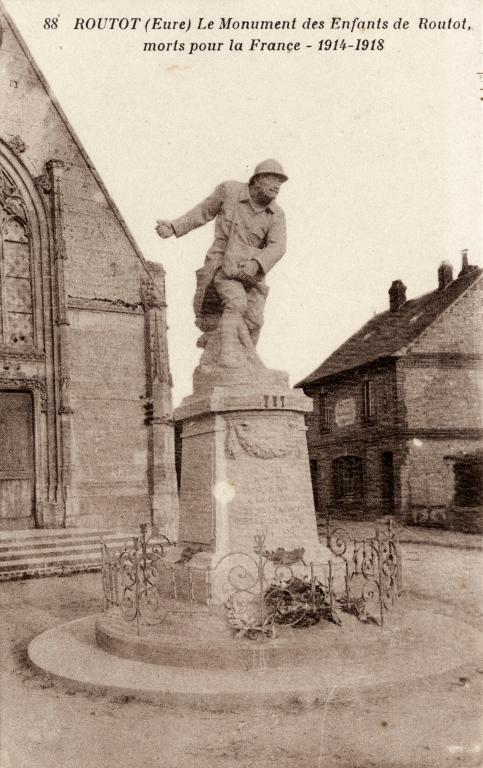 monument aux morts de la guerre de 1914-1918 : Debout les Morts