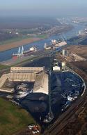 usine de préparation de produit minéral dit terminal vrac solide Sogéma, puis Sogéma-Sea Invest
