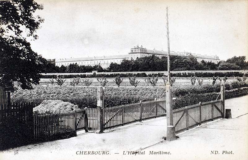 hôpital de la Marine et de la Guerre, puis centre hospitalier des armées René Lebas, actuellement centre administratif