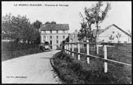 Le Mesnil-Mauger - Minoterie de Carrouge.- Carte postale, éd. Prou, s.d., début 20e siècle. (Collection particulière Chalot).