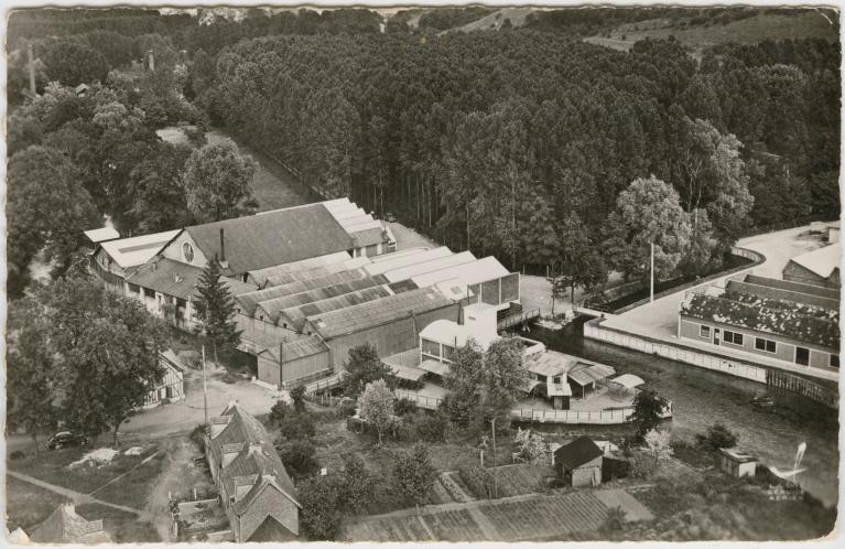 fonderie-laminoir-martinet-tréfillerie des Fonderies de Romilly, puis robinetterie Briffault puis gazfio, dite usine des Ponts