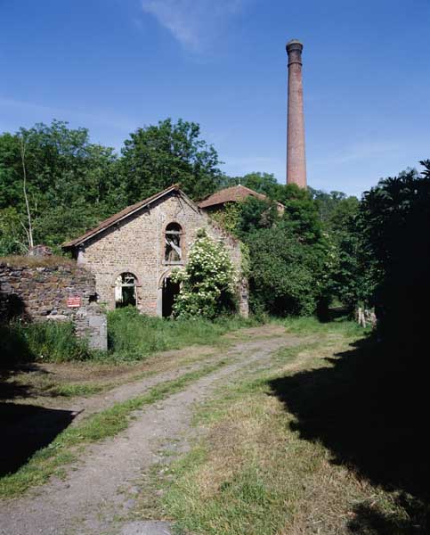moulin à blé, dit moulin du Bô, et moulin à papier, puis filature de coton, puis usine de teinturerie de coton