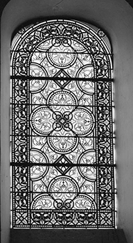 verrière figurée décorative