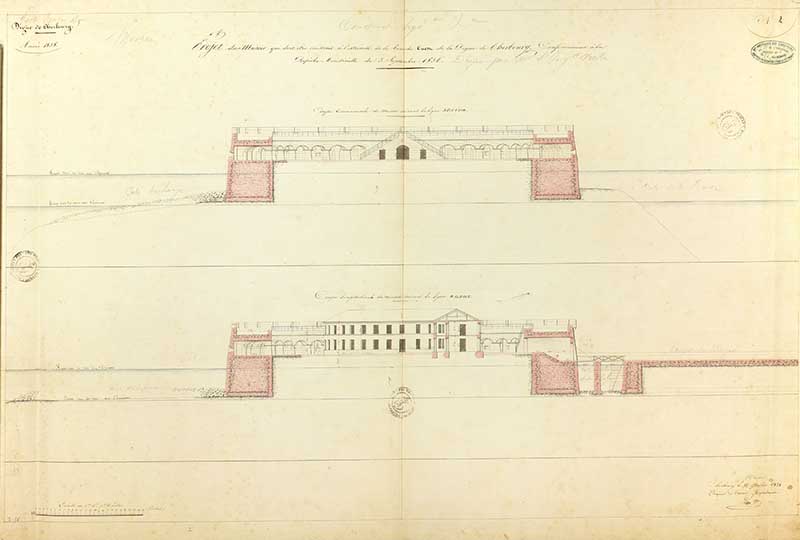 ensemble de 2 forts dits forts des musoirs