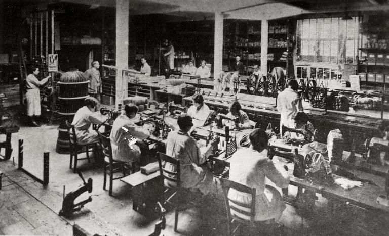 usine textile Manufacture générale de filets, Ets R. L'Honneur et ses fils, puis Filt