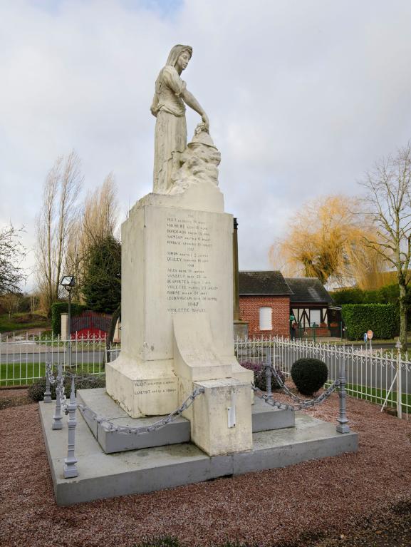 monument aux morts de la guerre de 1914-1918 : France en deuil