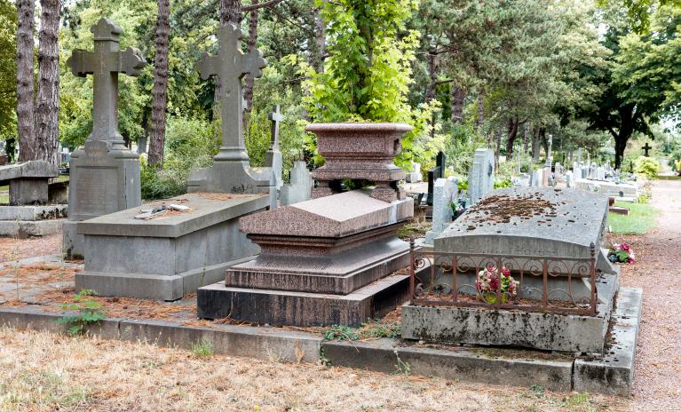 Tombeau (sarcophage) de la famille Billon-Tessier