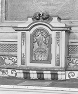 tabernacle à ailes, gradins d'autel