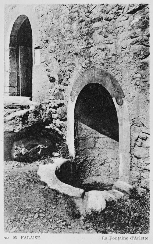 fontaine d'Arlette