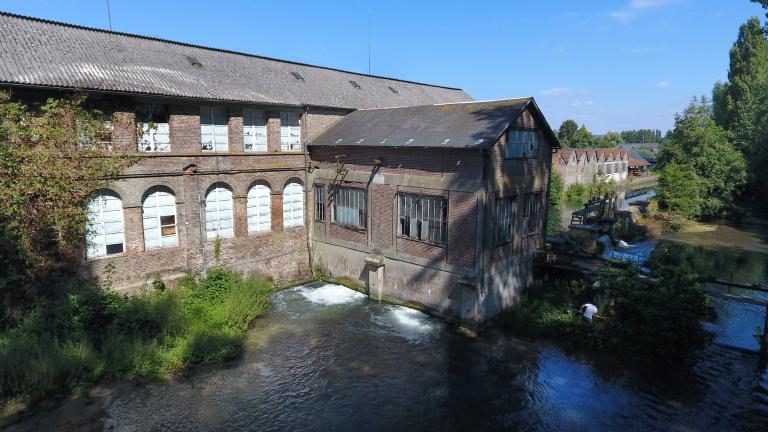 filature puis tissage de coton des établissements Boulanger, usine du Déluge