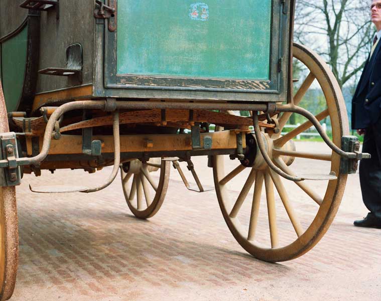 voiture hippomobile, road coach (park drag)