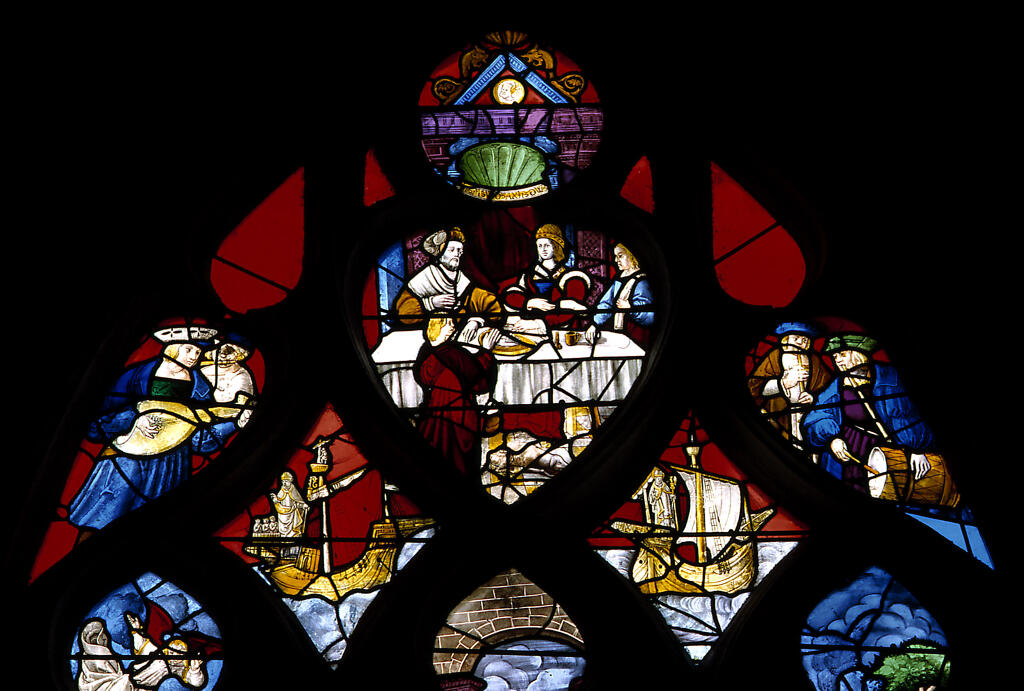 verrière, baie 8 : Saint Jean-Baptiste