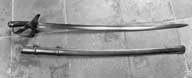 ensemble de 6 sabres de cavalerie italienne modèle 1860