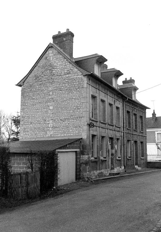 Les maisons en brique et maisons bourgeoises de La Mailleraye-sur-Seine
