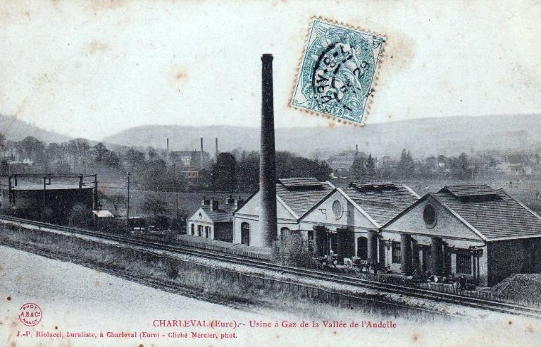 usine à gaz de Charleval