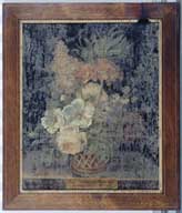 tableau : corbeille de fleurs